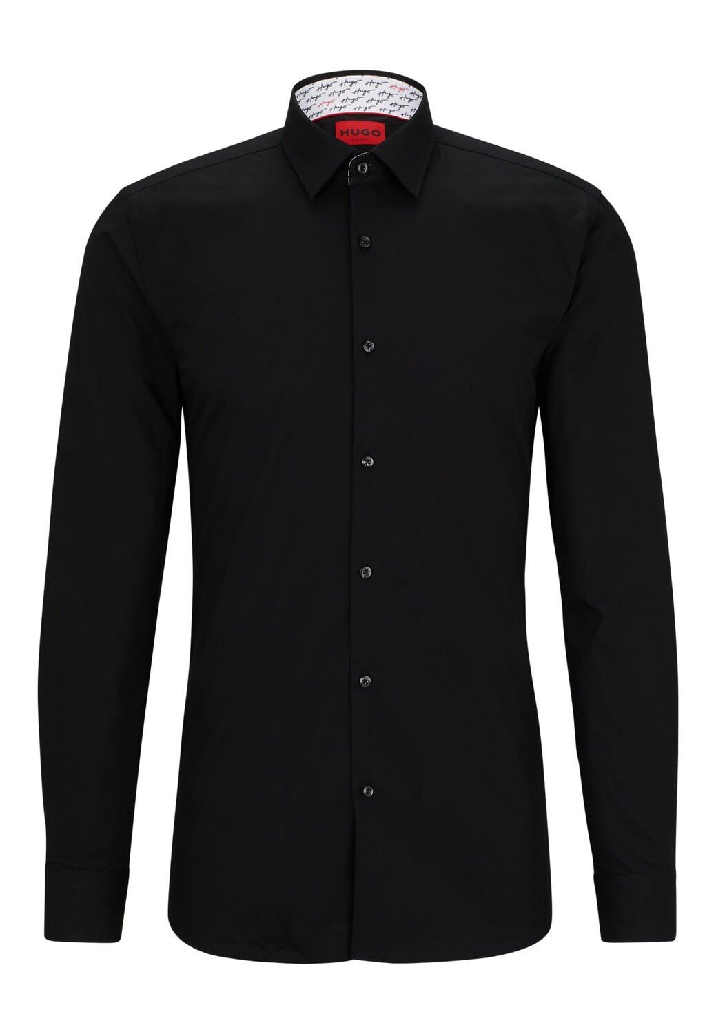 

Рубашка HUGO EKOY Extra-Slim Fit, черный