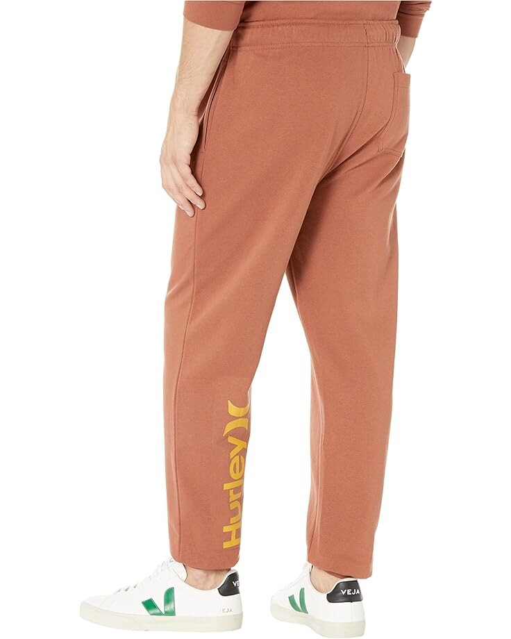 

Брюки Hurley One & Only Solid Fleece Joggers, цвет Zion Rust
