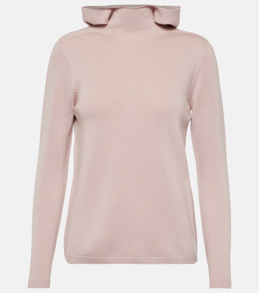 

Свитер с высоким воротником из шерсти Paprica 'S Max Mara, розовый