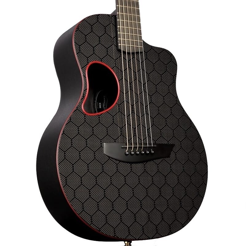 

Акустическая гитара McPherson Carbon Fiber Touring Red Honeycomb Gold #12344