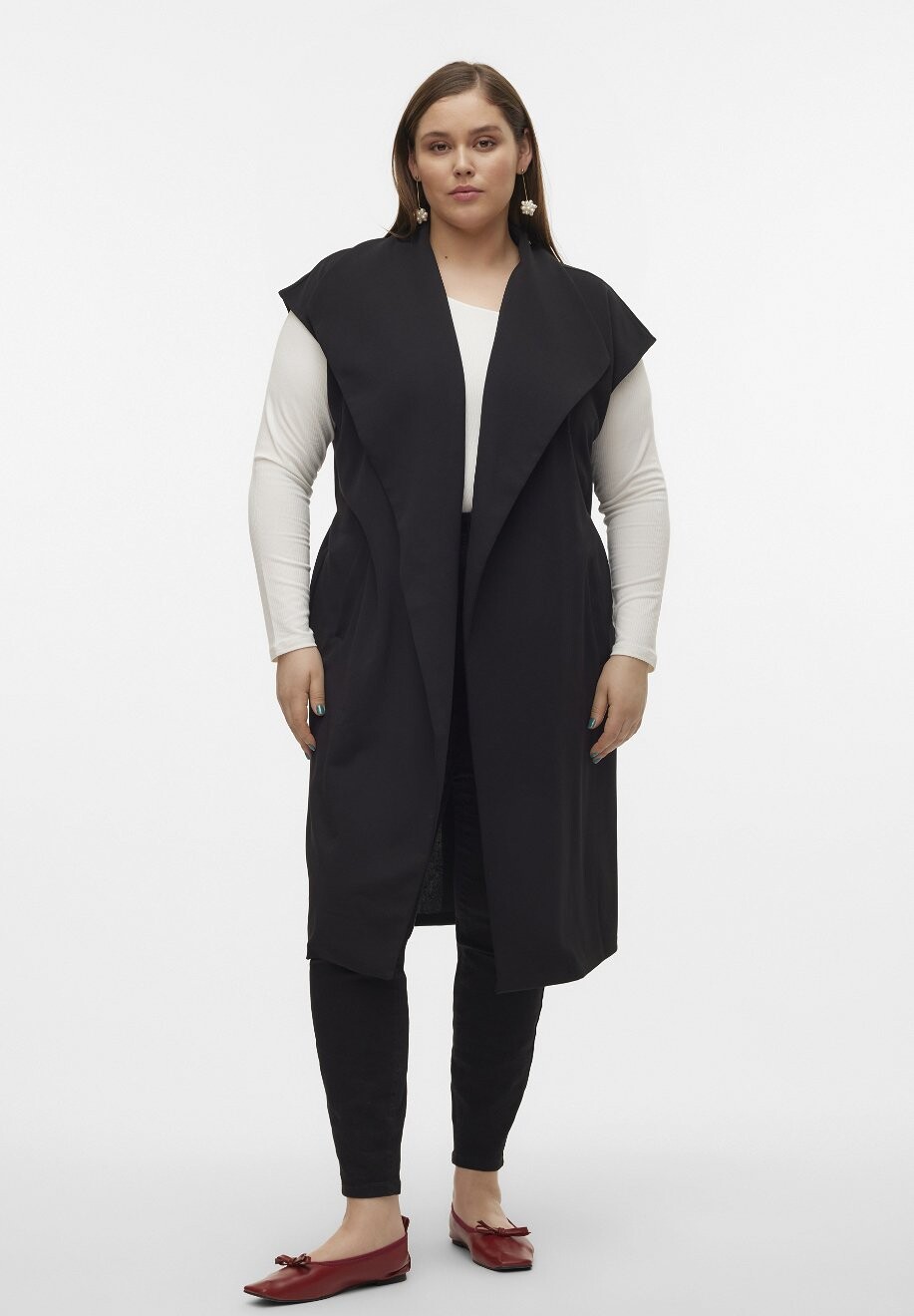 

Жилет Vmcallison Жилет Vero Moda Curve, черный
