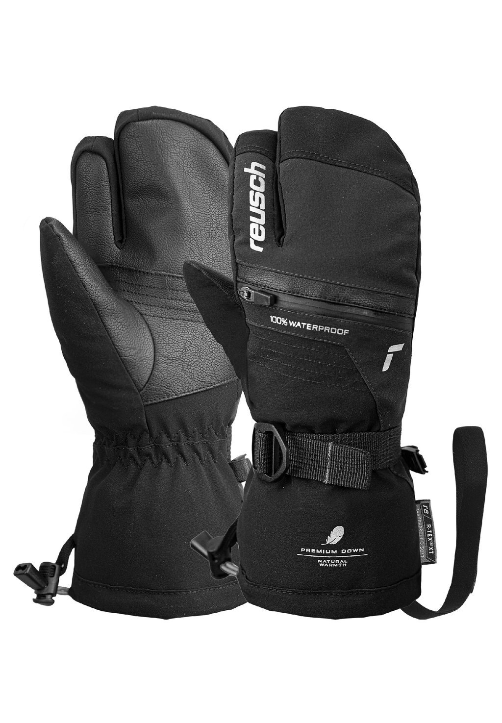 

Перчатки FINGER LANDO R-TEX XT JUNIOR LOBSTER Reusch, цвет black / silver