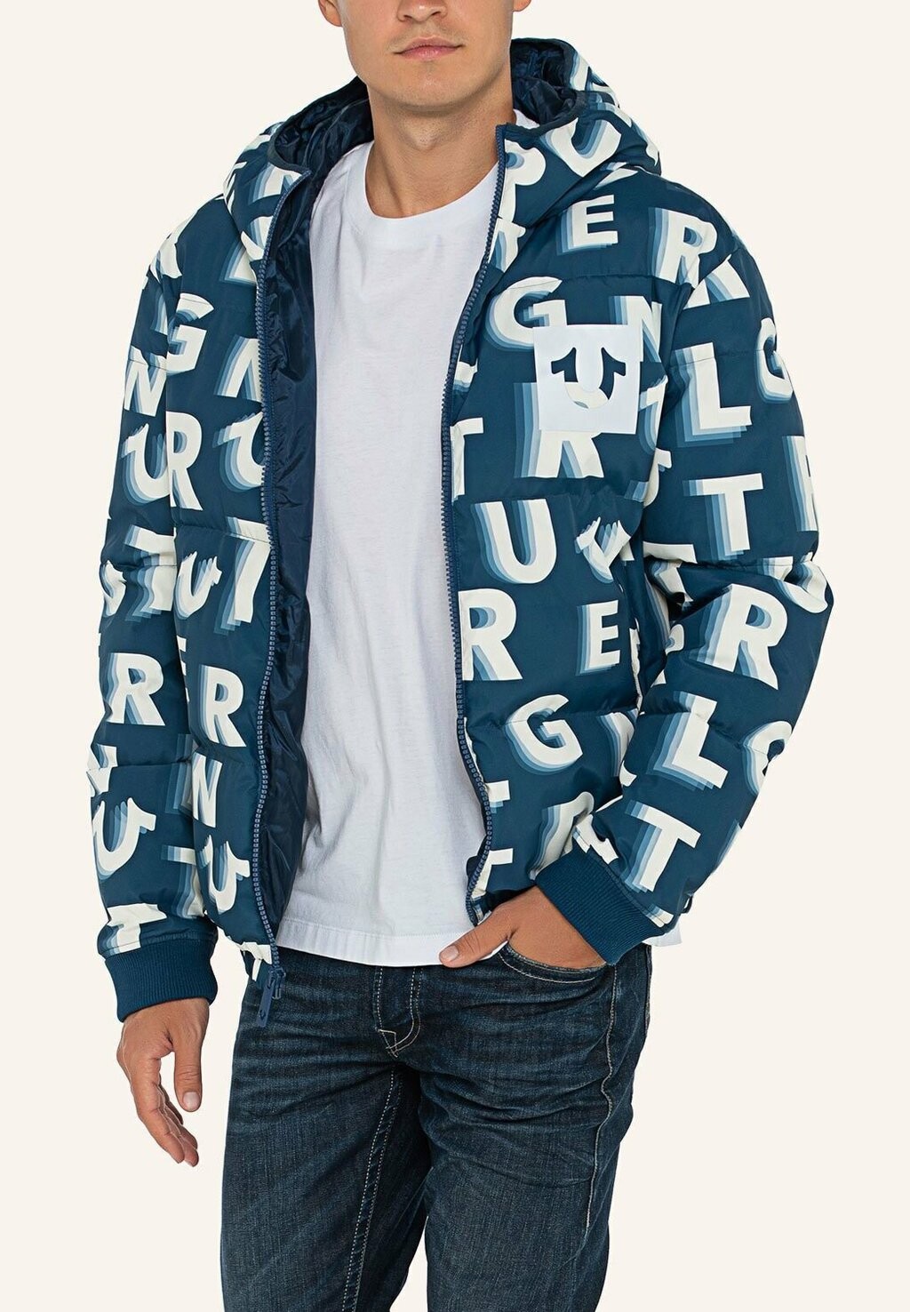 

Зимняя куртка True Religion, Синий