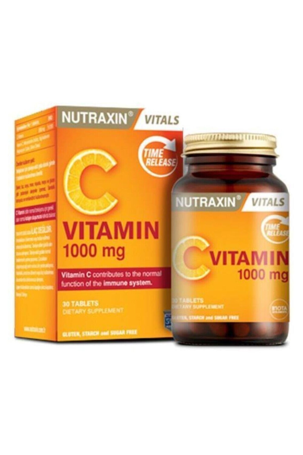 

Nutraxin Витамин С 1000 мг 30 таблеток