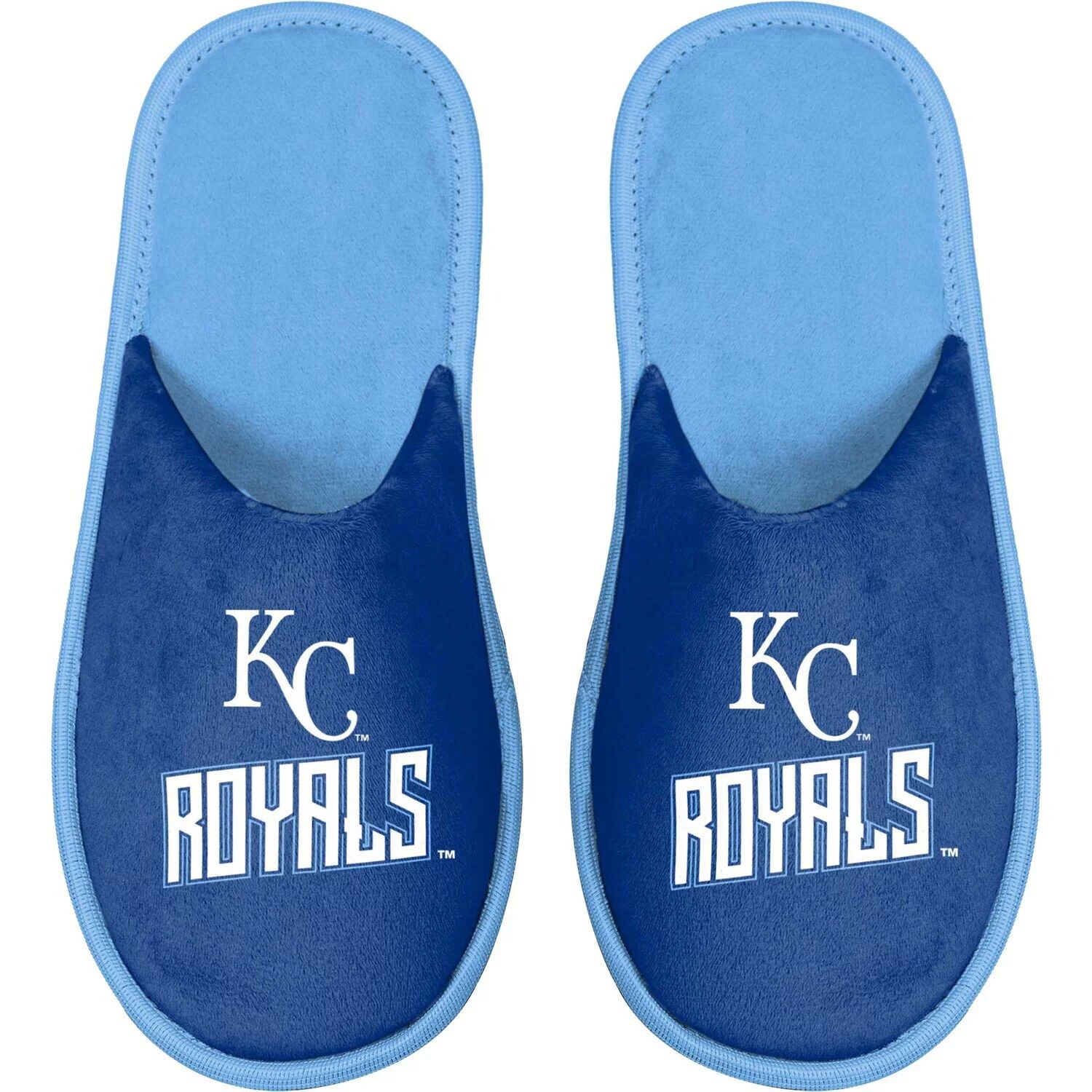 

Мужские шлепанцы FOCO Kansas City Royals Scuff