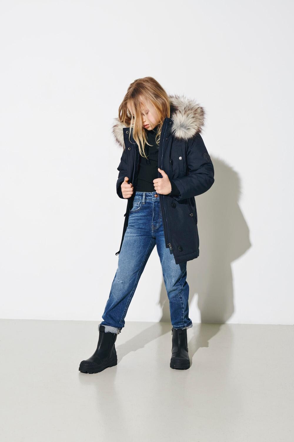 

Парка KIDS ONLY Winterjacke, цвет night sky