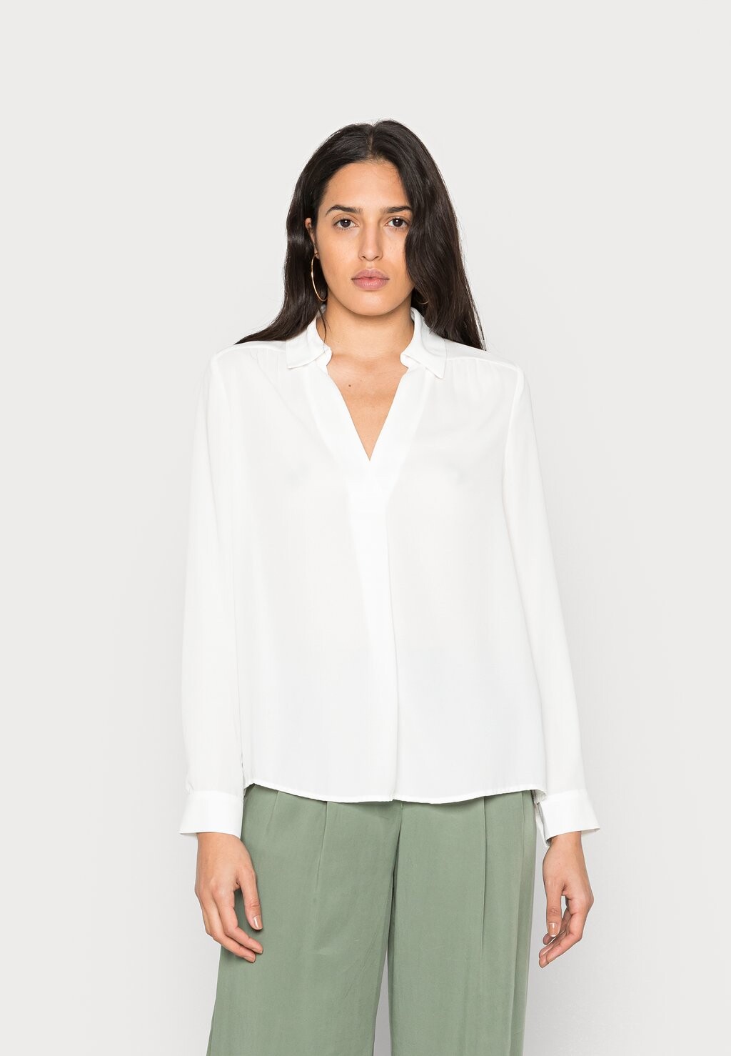 

Блузка SLFLINA TOP Selected Femme, белоснежный