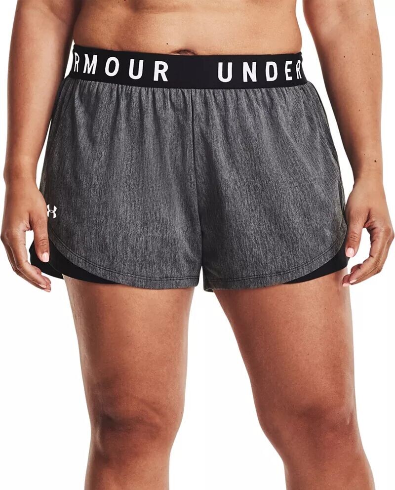

Женские шорты Under Armour Play Up 3.0 3 дюйма, черный