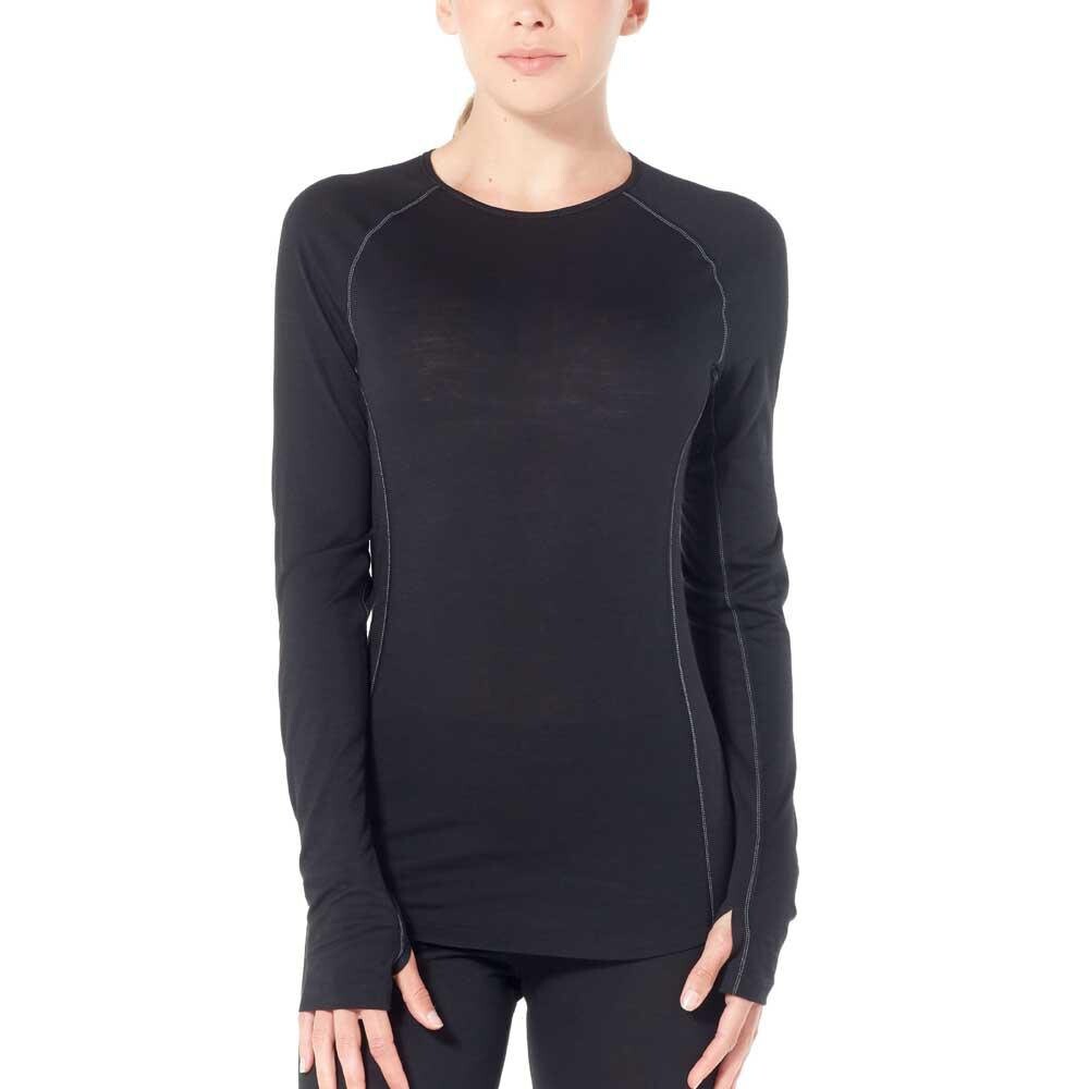 

Базовый слой с длинным рукавом Icebreaker 150 Zone Merino, черный