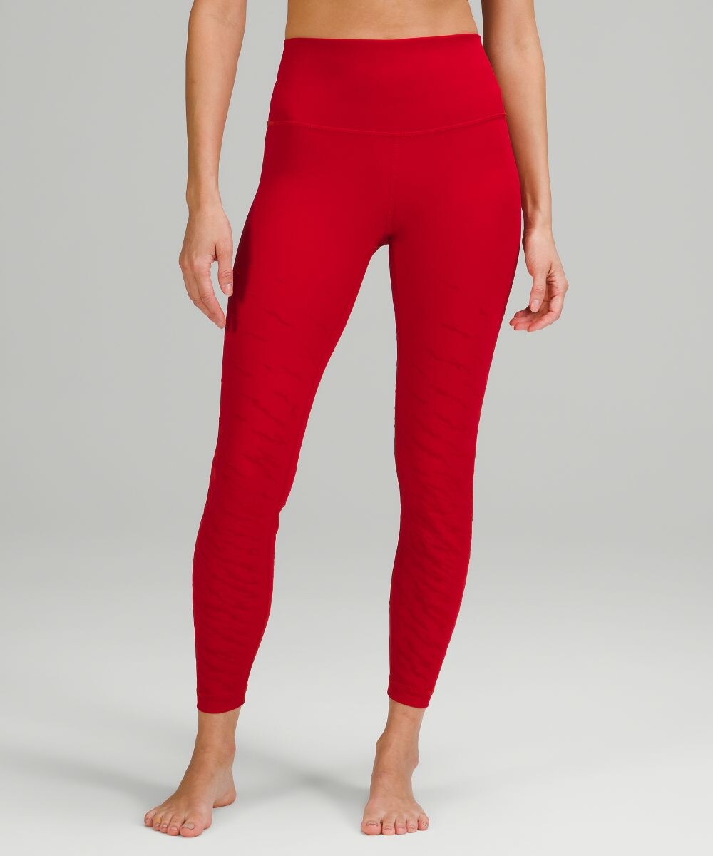 

Леггинсы Lululemon, красный