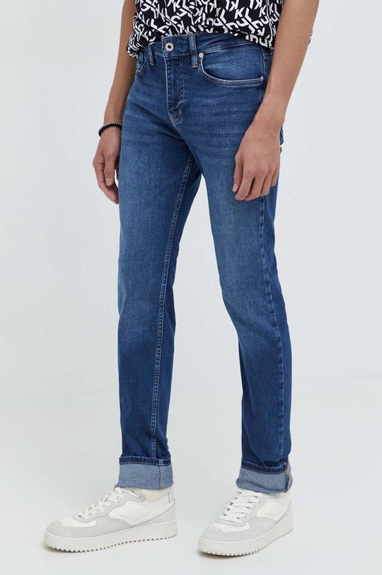 джинсы прямого кроя karl lagerfeld jeans синий Джинсы Karl Lagerfeld Jeans, темно-синий