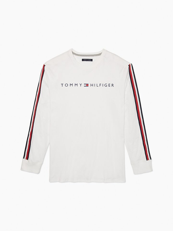 

Футболка с длинными рукавами в полоску с логотипом Tommy Adaptive
