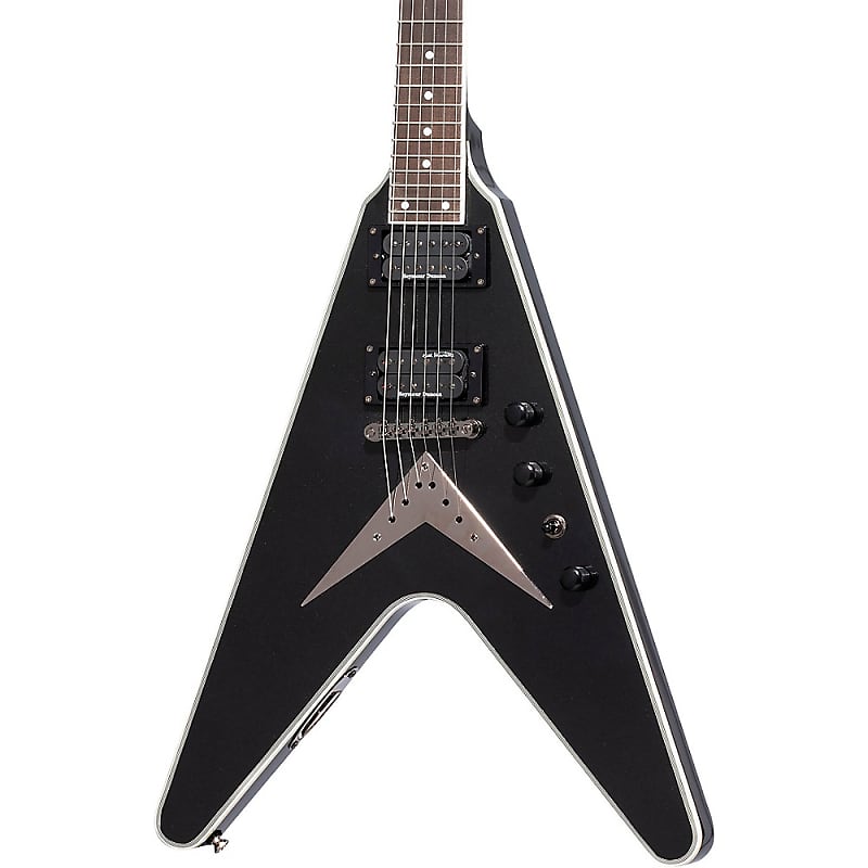 Электрогитара Epiphone Dave Mustaine Flying V Custom Electric Guitar Black Metallic