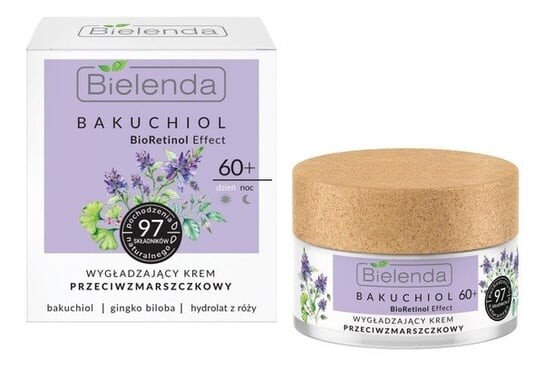 

Разглаживающий дневной и ночной крем против морщин 60+ 50мл Bielenda Bakuchiol BioRetinol Effect