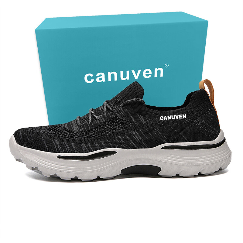 

Кроссовки мужские Lifestyle Shoes Men Low-Top Canuven, черный