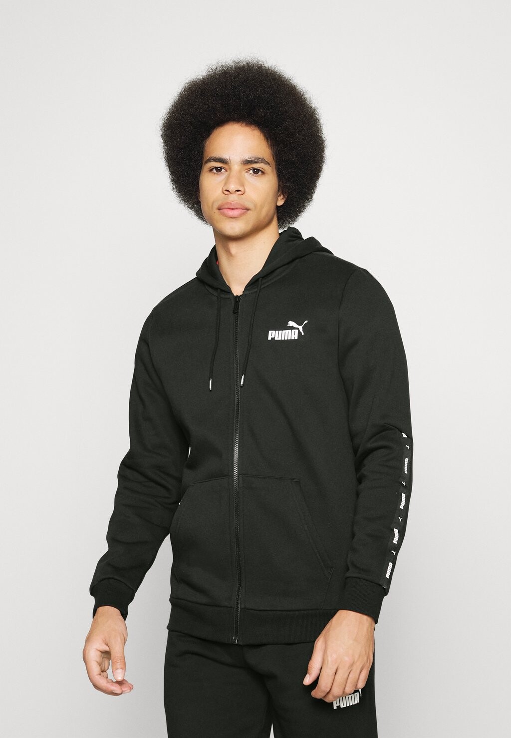 

Толстовка на молнии Puma, черная, Черный