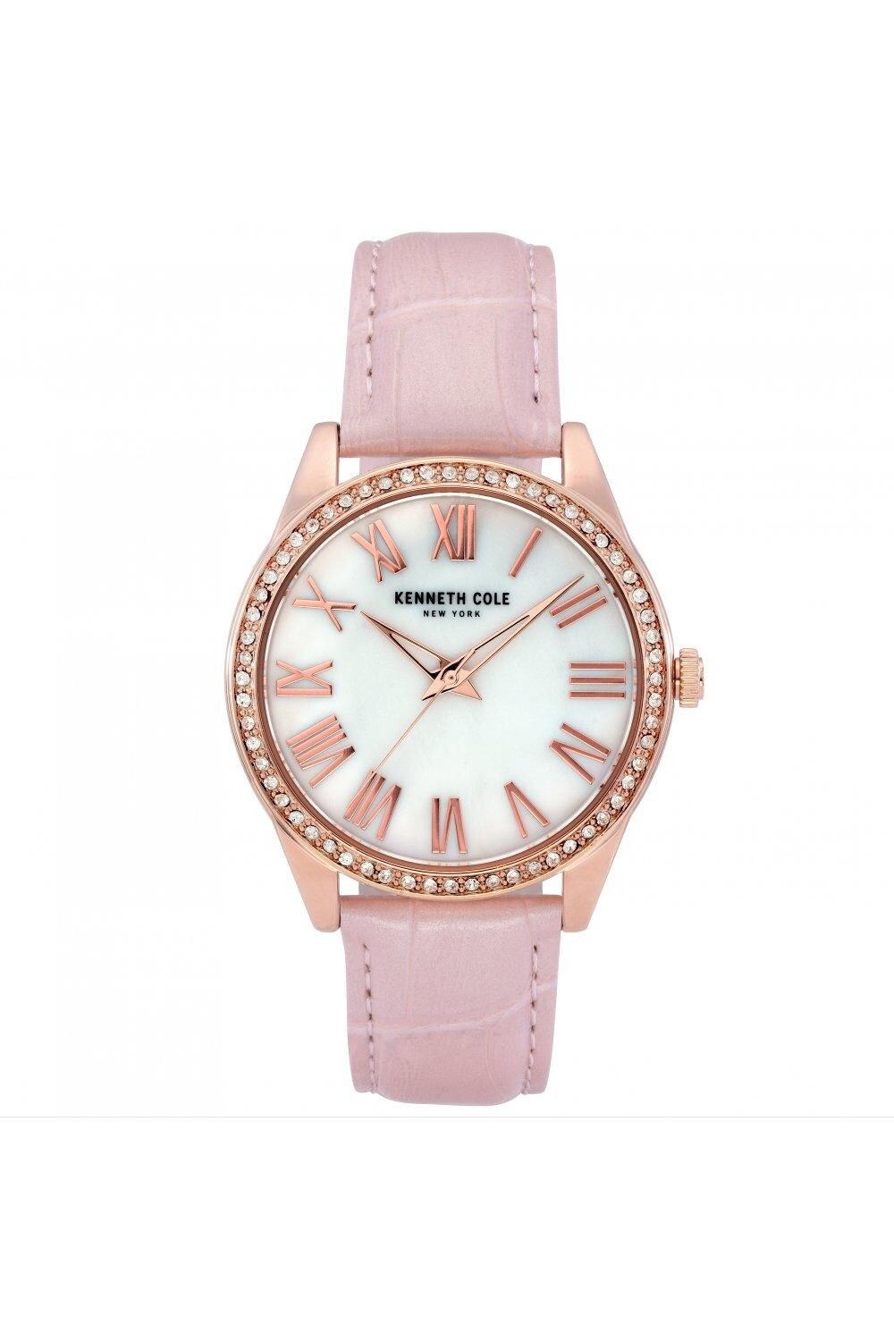 

Современные повседневные модные аналоговые кварцевые часы - Kc50941004 Kenneth Cole, белый