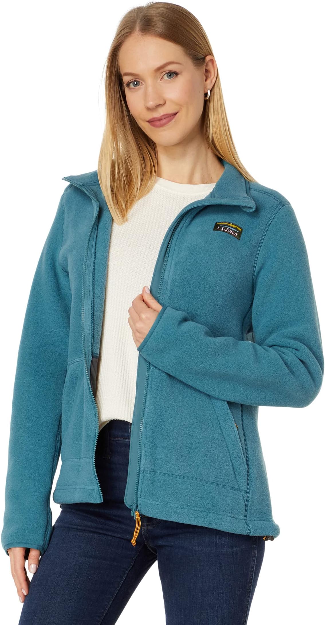 

Куртка Mountain Classic Fleece Jacket L.L.Bean, цвет Storm Teal