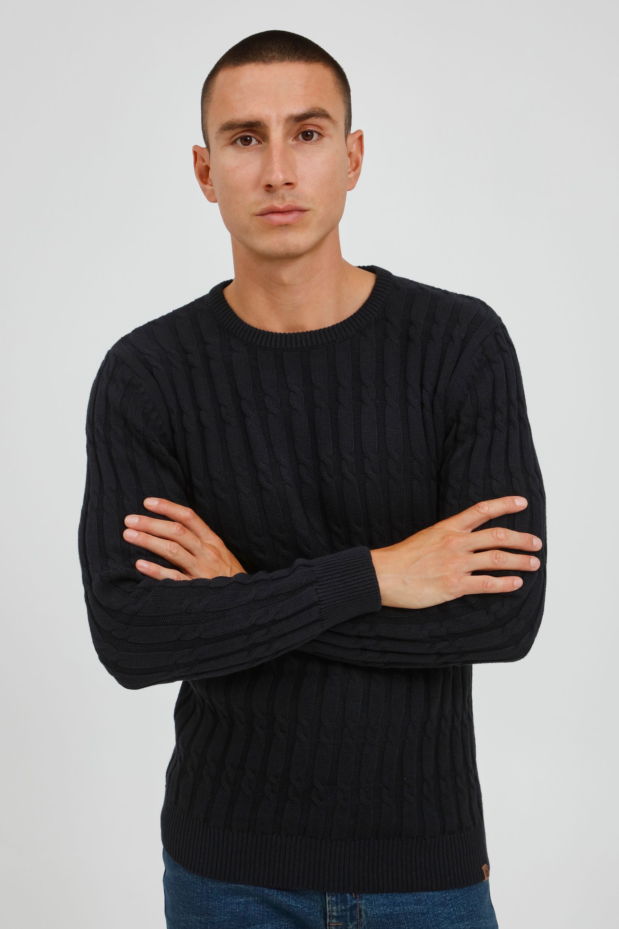 Пуловер INDICODE Strick IDPauletta, черный пуловер indicode strick черный