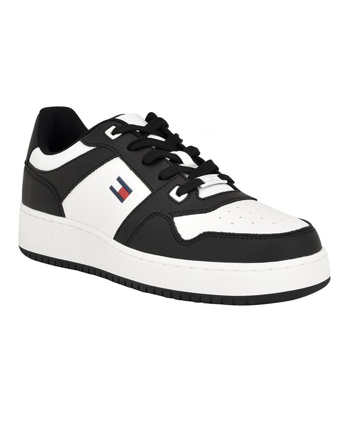 Мужские модные кроссовки на шнуровке Krane Tommy Hilfiger, цвет Black, White кроссовки tommy hilfiger lightweight белый