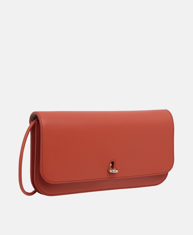 

Кожаная сумка-мессенджер Furla, коричневый