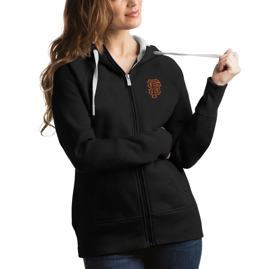 

Толстовка на молнии Antigua San Francisco Giants, черный