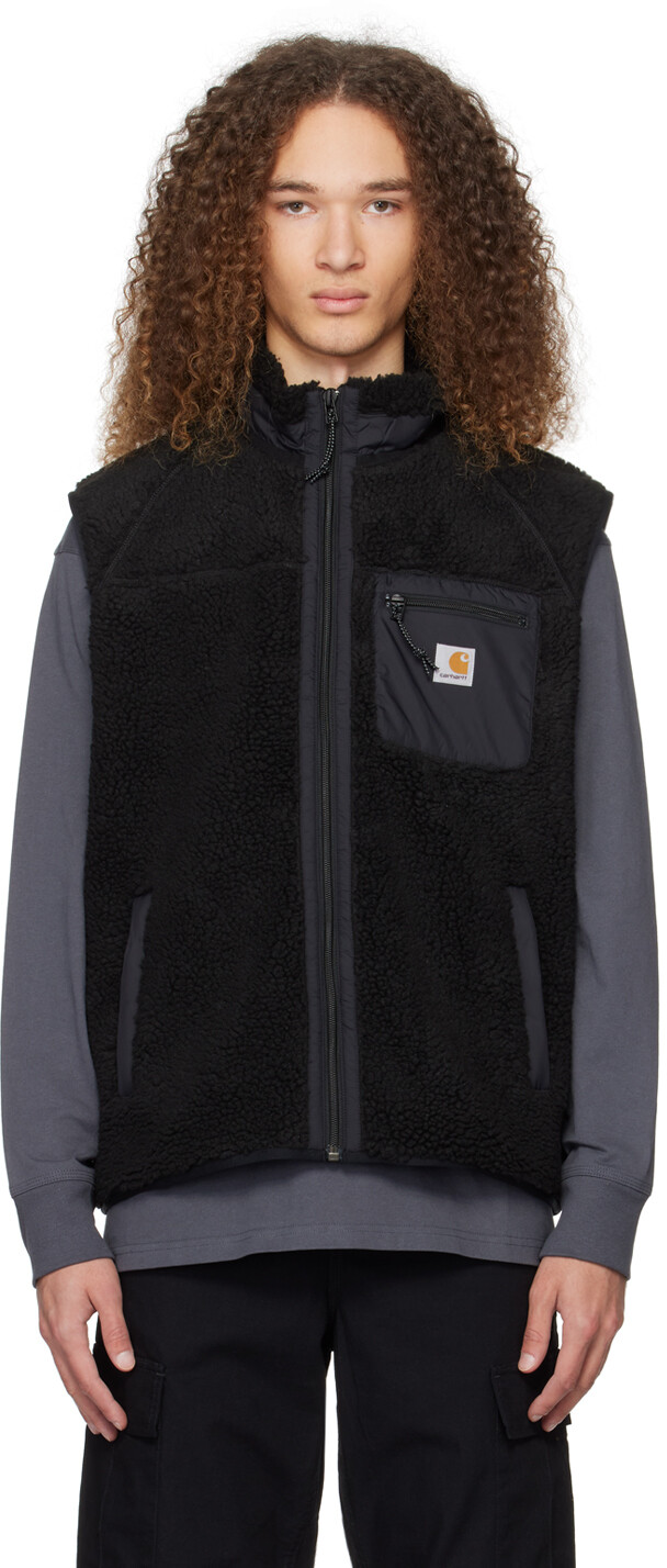 

Черный жилет Прентис Carhartt Work In Progress, цвет Black/Black