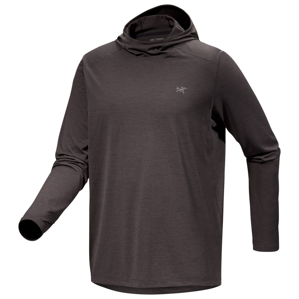 

Толстовка с капюшоном Arc'Teryx Cormac Hoody, цвет Black Heather