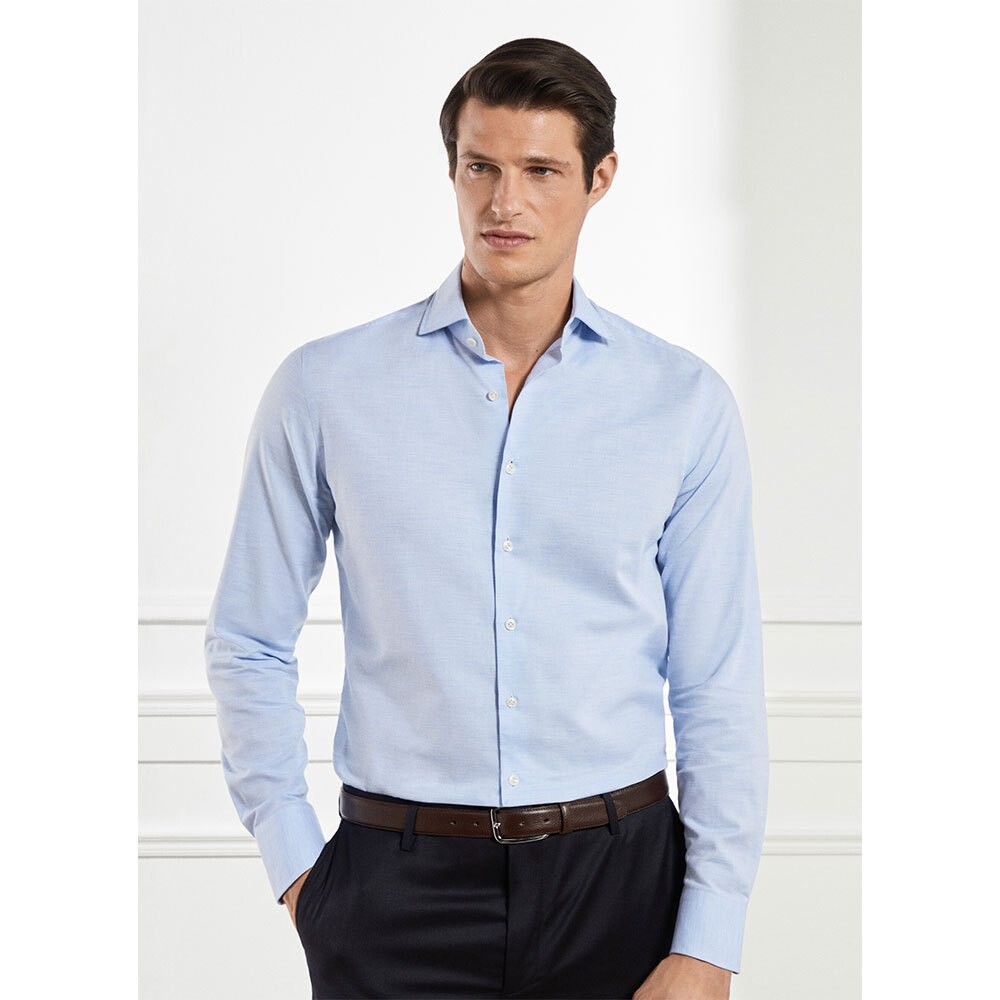 

Рубашка Hackett Luxe Flannel, синий