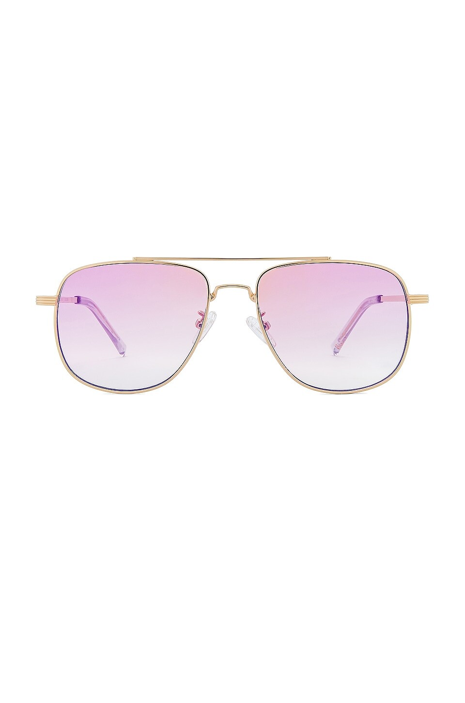 

Солнцезащитные очки Le Specs The Charmer, цвет Bright Gold