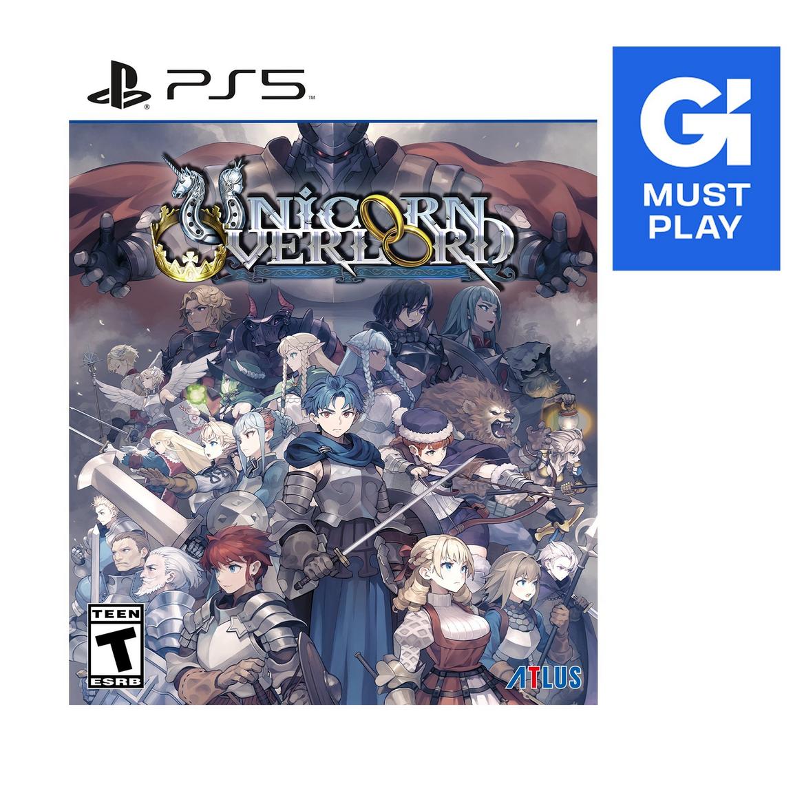корол н розовая планета Видеоигра Unicorn Overlord - PlayStation 5