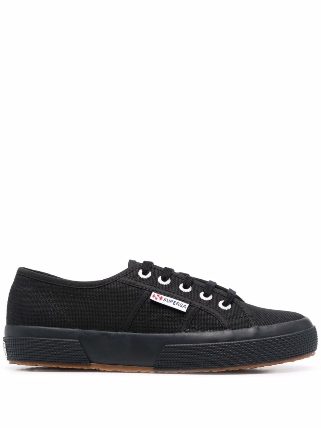 

Superga кеды на шнуровке, черный