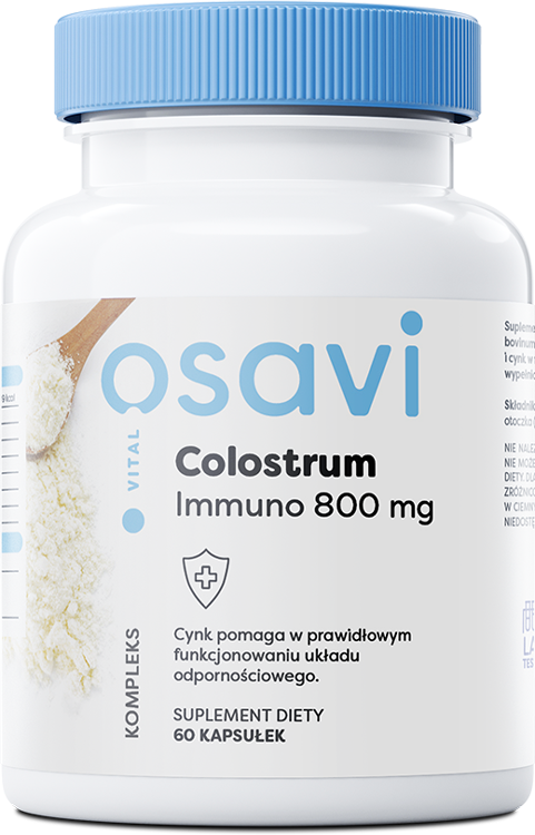 Osavi Colostrum Immuno 800 mg иммуномодулятор, 60 шт.