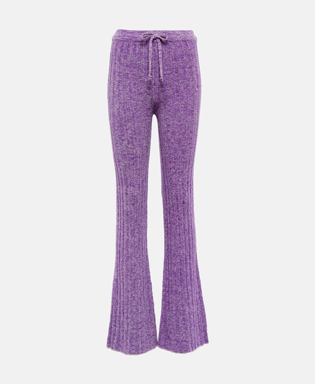 Шерстяные брюки , фиолетовый Acne Studios