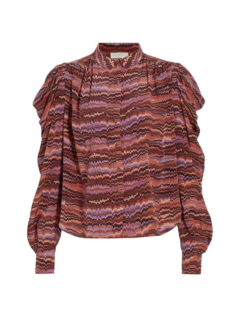 

Блуза Dari с узором Ulla Johnson, фиолетовый