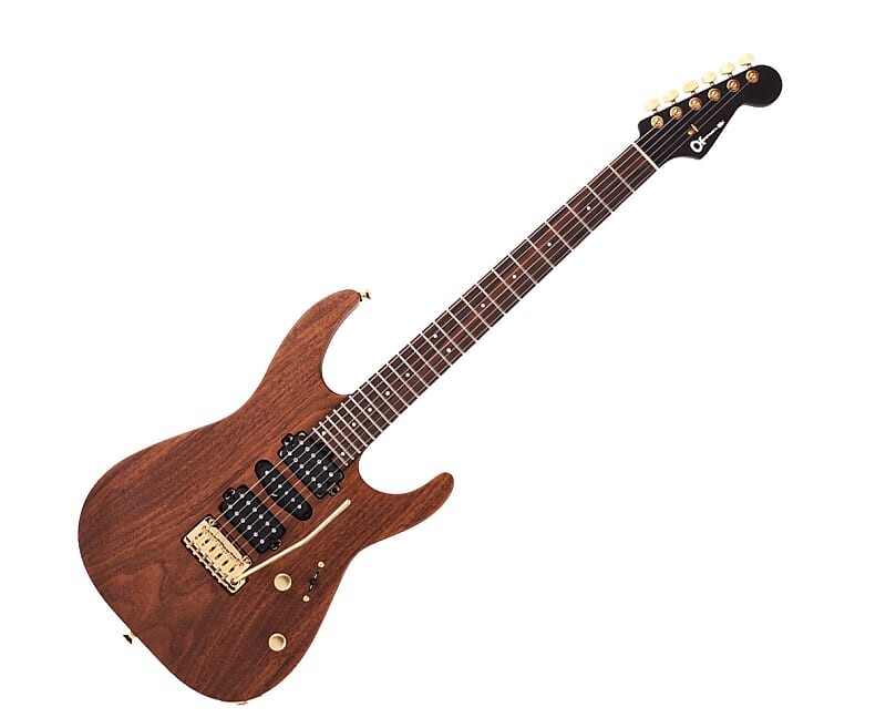 

Электрогитара Charvel MJ DK24 HSH 2PT Mahogany w/ Fig. Walnut - Natural w/Streaky Ebony FB