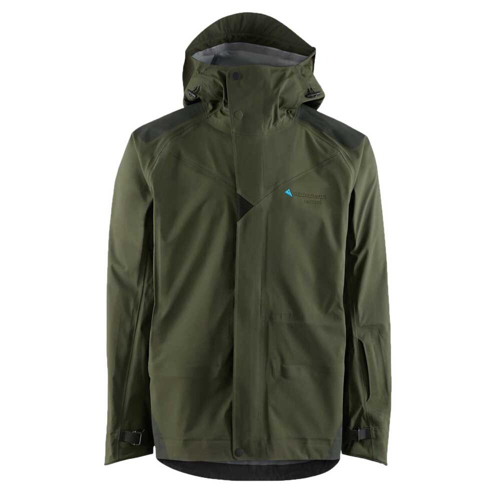 

Куртка Klättermusen Allsvinn Full Zip Rain, зеленый