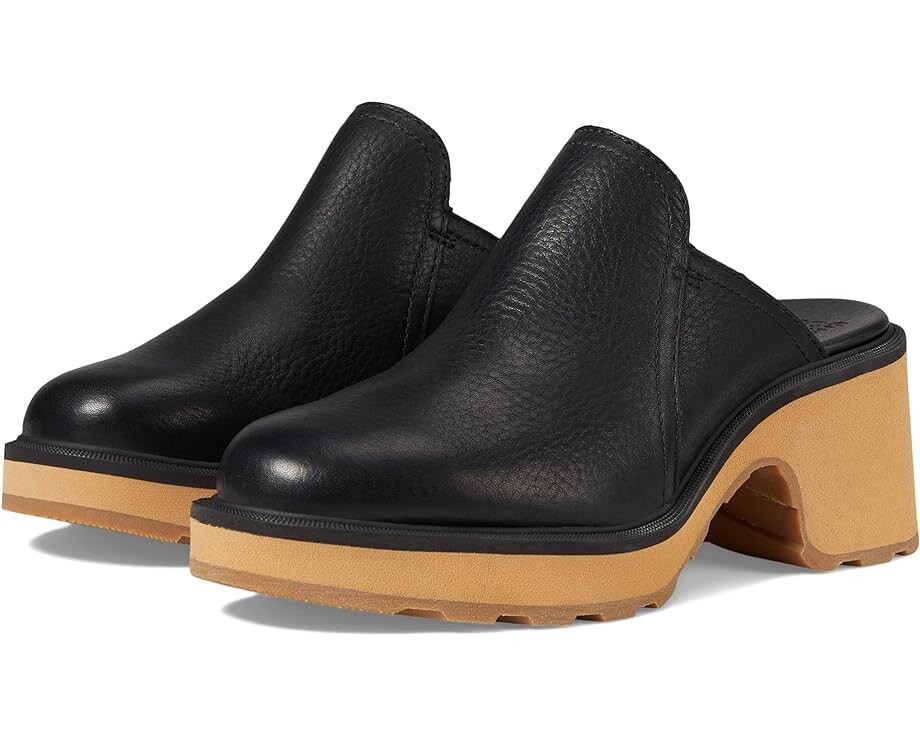 

Мюли SOREL Hi-Line Heel, цвет Black/Tawny Buff