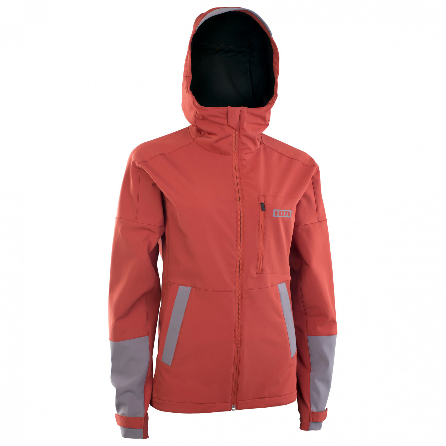 

Велосипедная куртка Ion Women's IOB Bike Shelter 2L Softshell, цвет Spicy Red