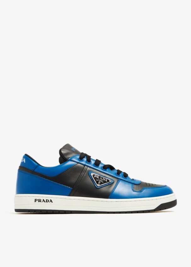 

Кроссовки Prada Downtown Leather, синий