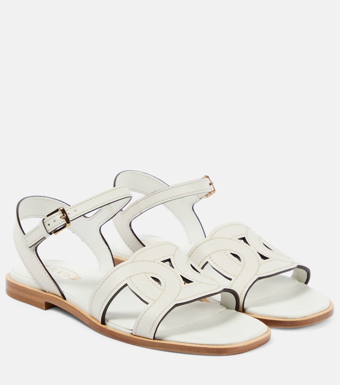 

Кожаные сандалии catena Tod'S, белый