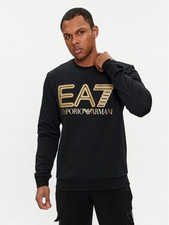 

Толстовка обычного кроя Ea7 Emporio Armani, черный