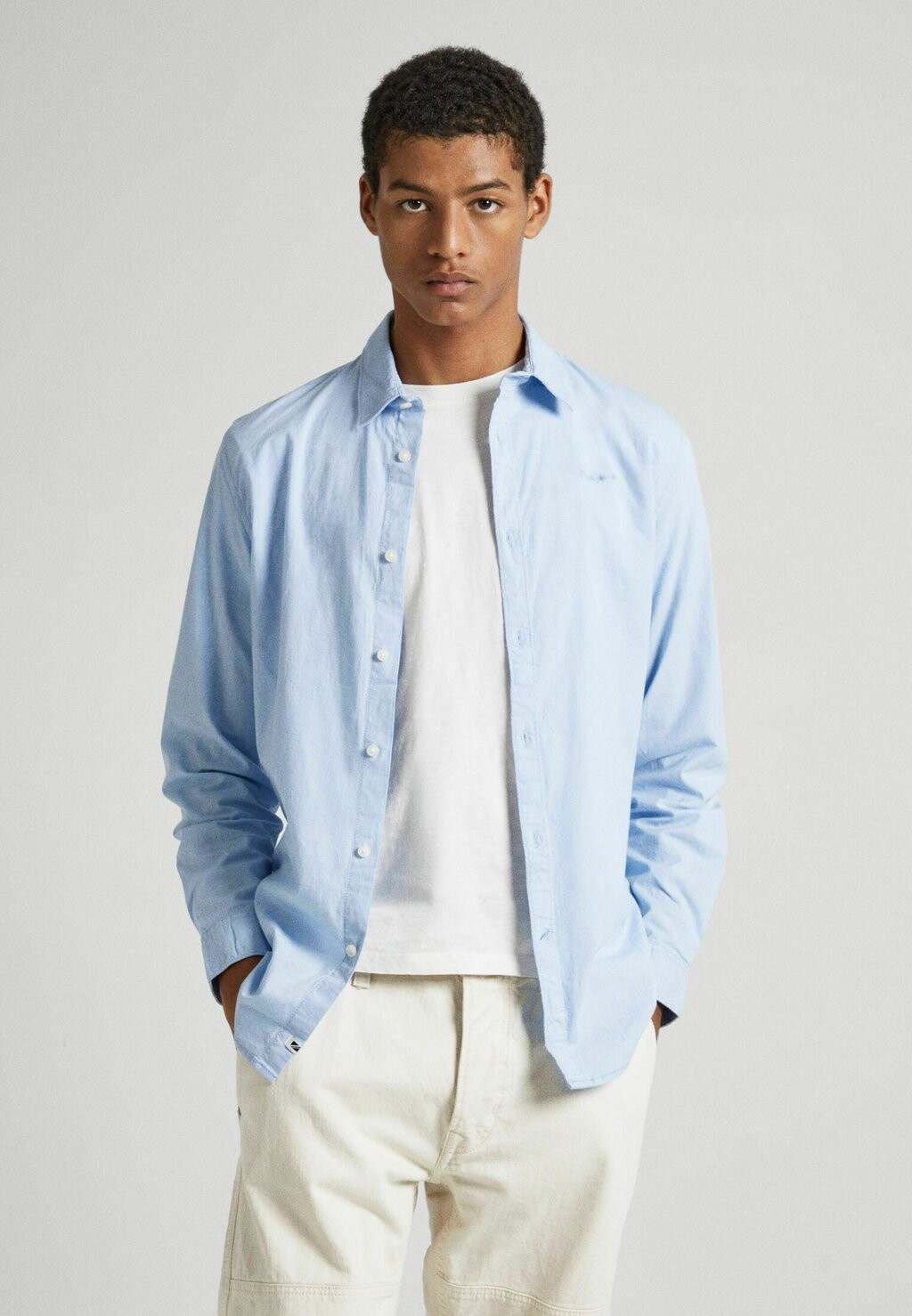 

Рубашка Coventry Pepe Jeans, цвет bleach blue