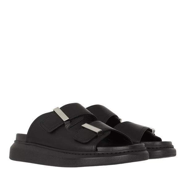 

Сандалии hybrid mule sandals leather Alexander Mcqueen, черный