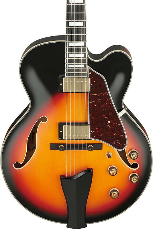 

Электрогитара Ibanez AF95 Artcore Expressionist Hollow Body Electric Guitar - Brown Sunburst