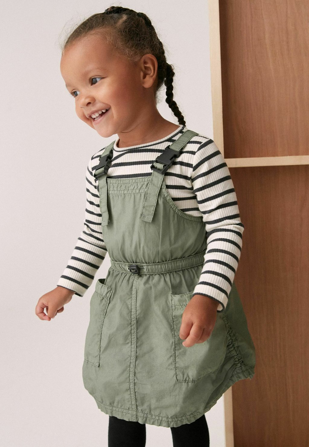 

Платье летнее Cargo Utility Pinafore Next, зеленый