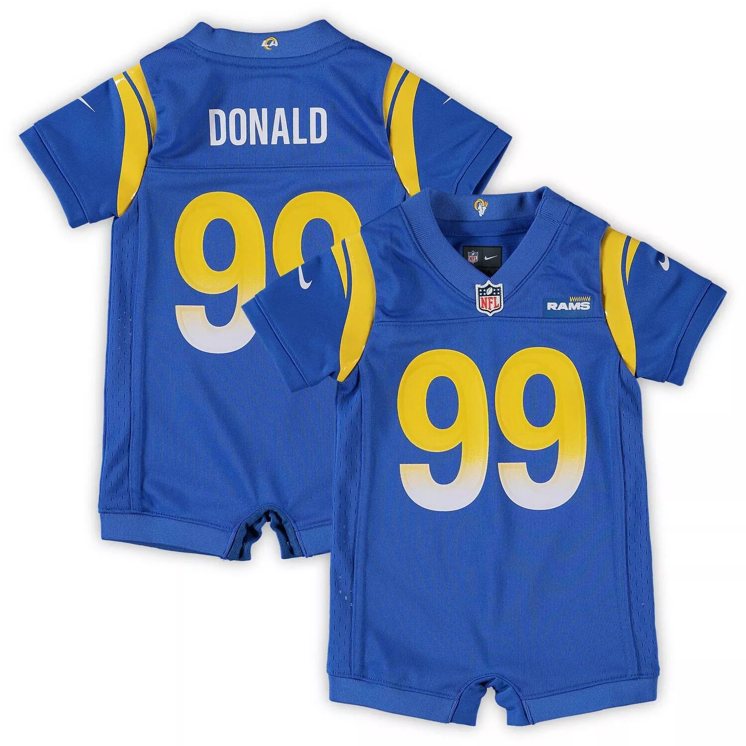 

Детский комбинезон Nike Aaron Donald Royal Los Angeles Rams Game Джерси Nike
