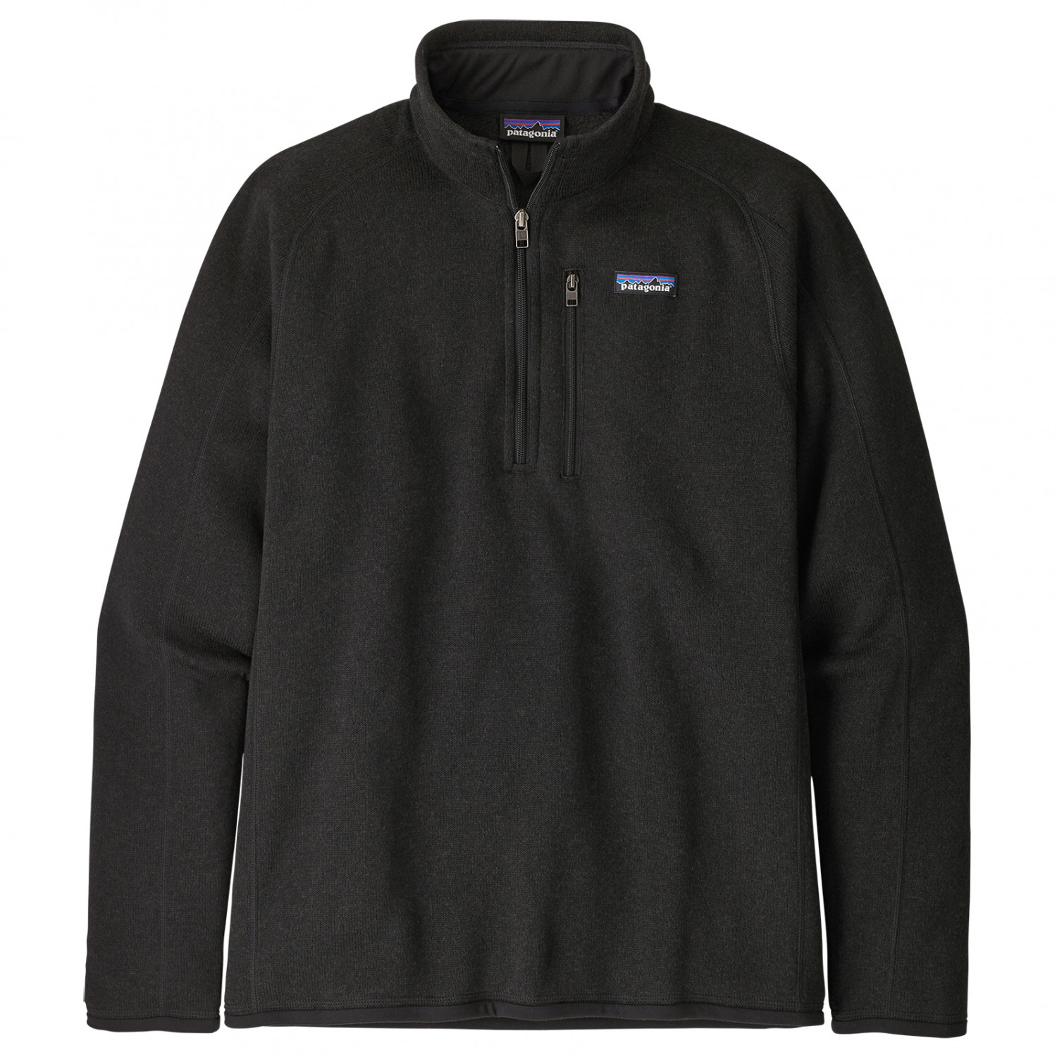 Флисовый свитер Patagonia Better 1/4 Zip, черный цена и фото