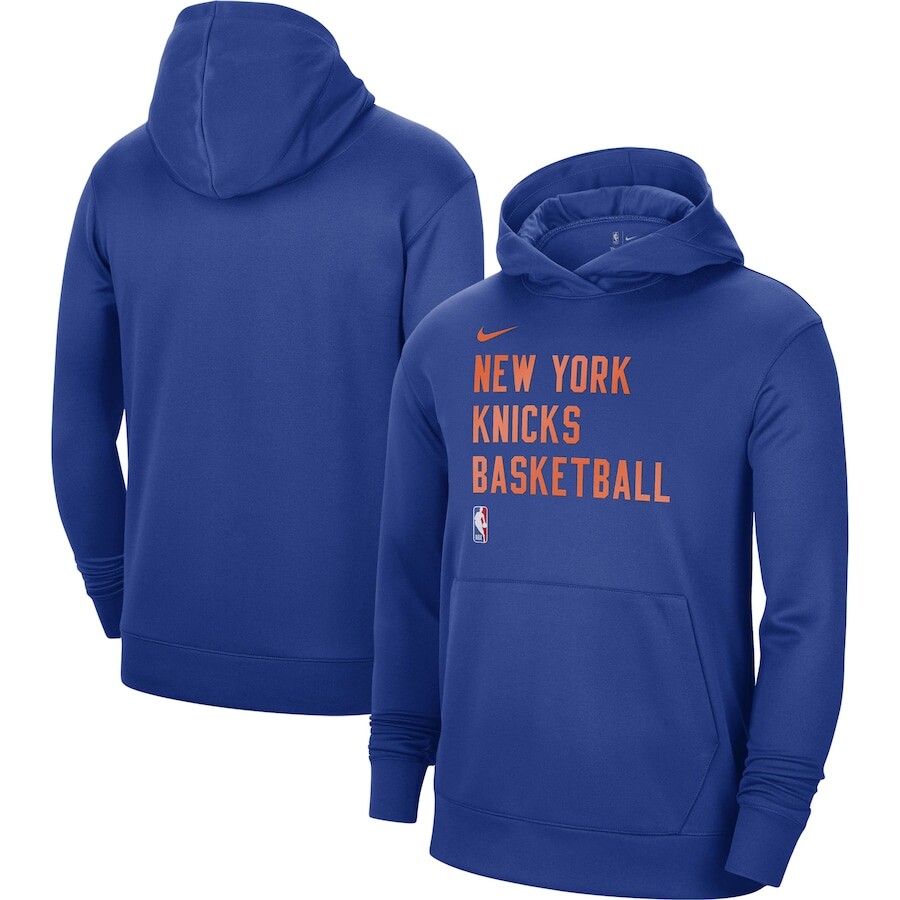 

Пуловер с капюшоном Nike New York Knicks, синий