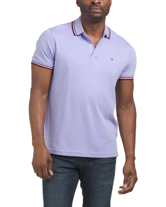 

Поло с короткими рукавами Richard Tommy Hilfiger, цвет Orchid